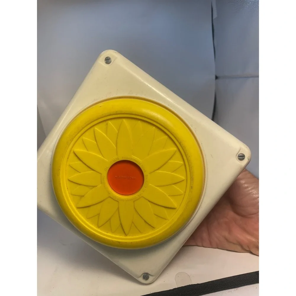 Fisher Price Turn and Learn Vintage Sensory Toy Busy Box Infant Toy 1978 #156